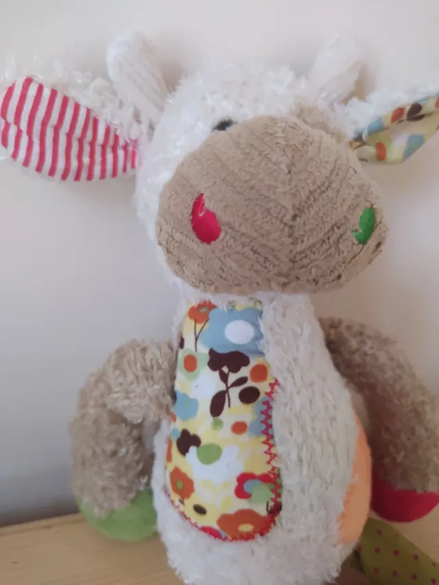 Vaquita de apego patchwork