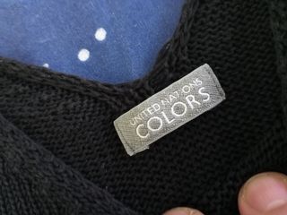 United Nations Colors Gilè trasparente/traforato