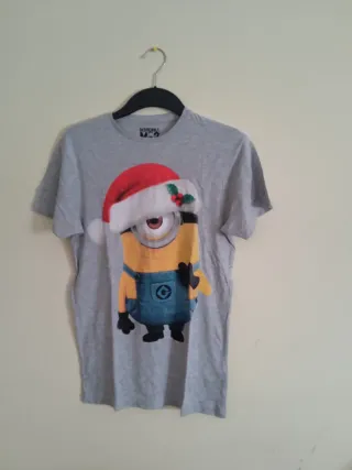 Camiseta Minion Navideño Talla M