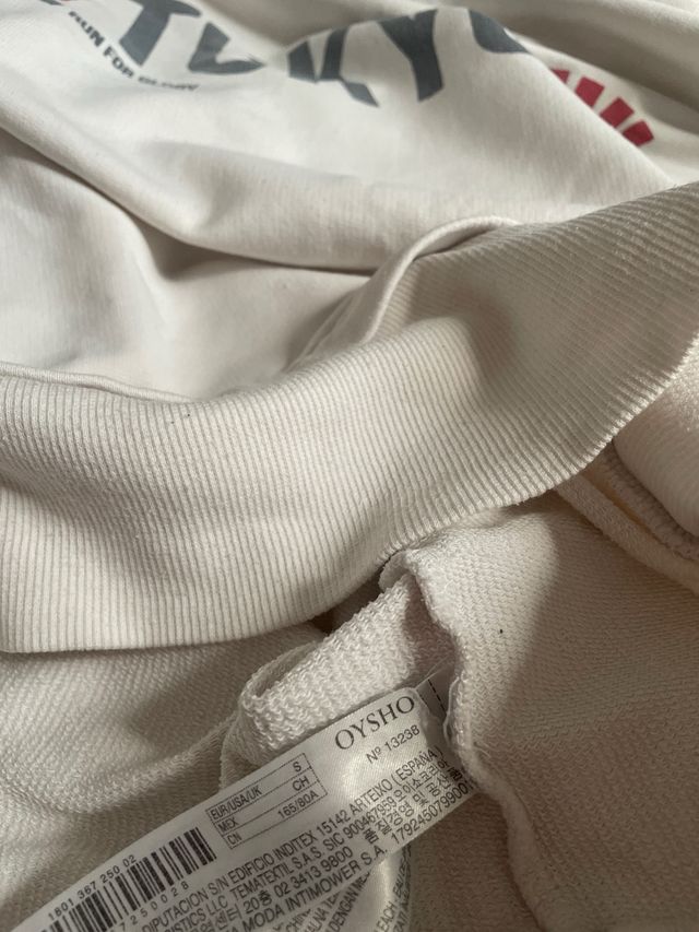 Sudadera Oysho Tokyo Run For Glory