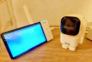 Vigilabebés GHB 5" HD NUEVO | Rotación 350º