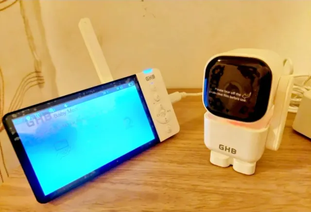 Vigilabebés GHB 5" HD NUEVO | Rotación 350º