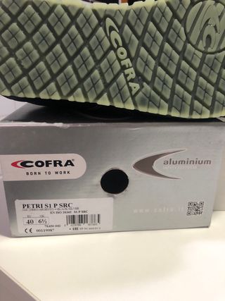 Zapatos de seguridad Cofra negros