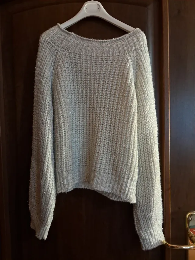 Maglione donna lurex