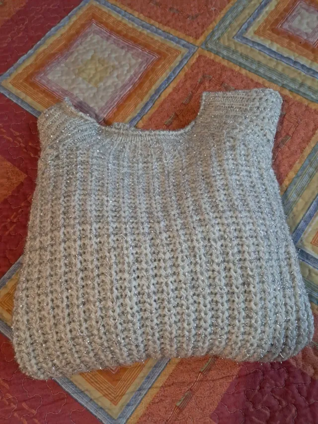 Maglione donna lurex