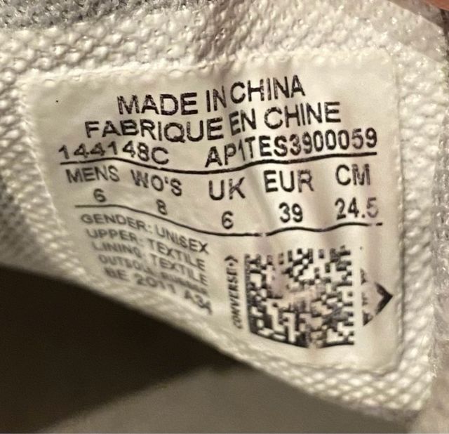 Zapatillas Converse Beige Talla 39