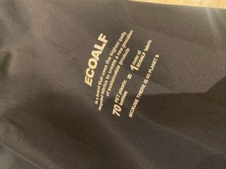 Impermeable Ecoalf Azul Marino. Talla 16.