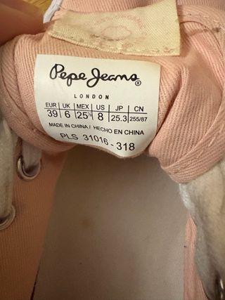 Zapatillas Pepe Jeans rosas