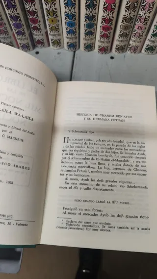Las Mil y una noches. 12 tomos Primera Edición