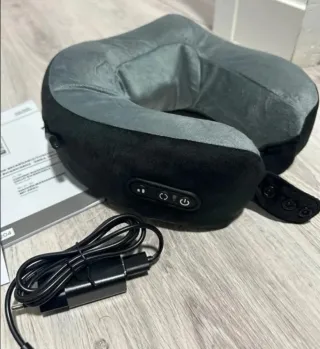 Cojín Masajeador Cervical SilverCrest Recargable