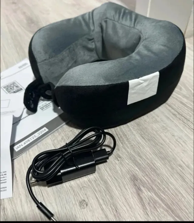 Cojín Masajeador Cervical SilverCrest Recargable