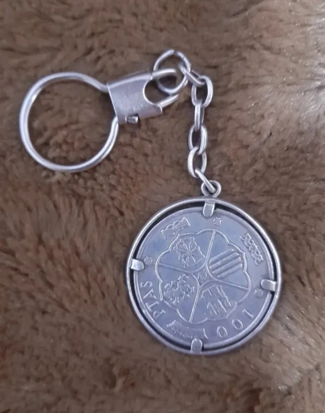 Llavero Moneda Francisco Franco 1966