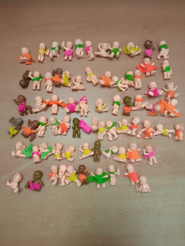Lote Muñecos Bebés Vintage Colección
