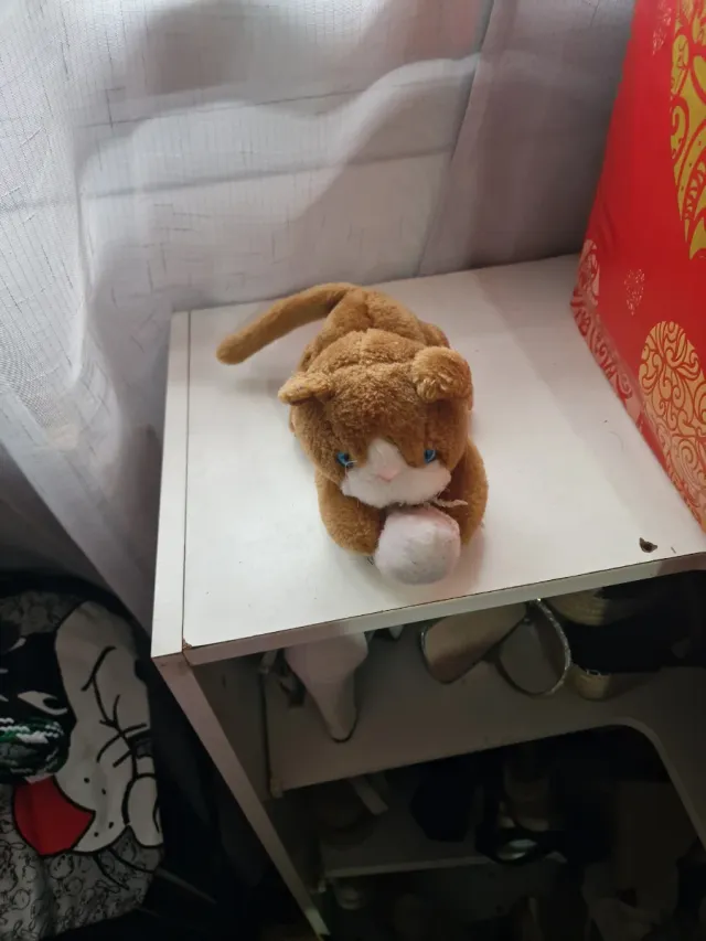 Lote de peluches: Oso, perro y gato