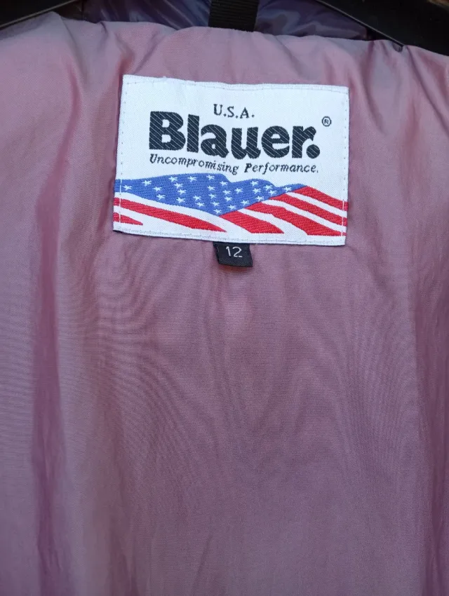 Piumino Blauer 12 anni viola