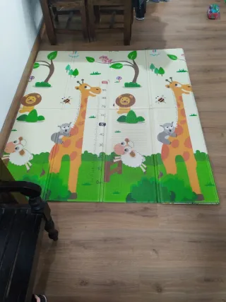 Alfombra infantil Edibaby animales y medidor