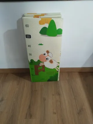 Alfombra infantil Edibaby animales y medidor