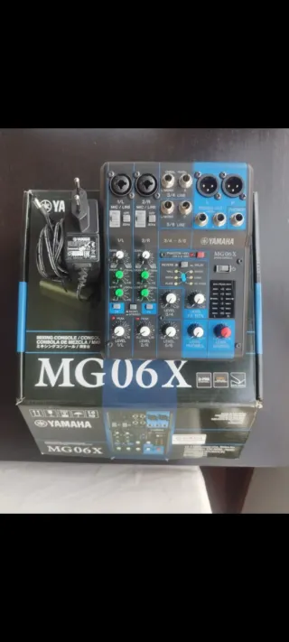 Mesa de mezclas Yamaha MG06X