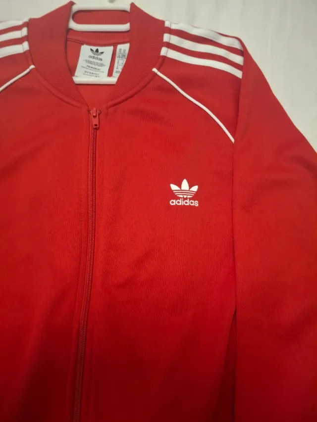Chaqueta Adidas Original Talla XL Roja