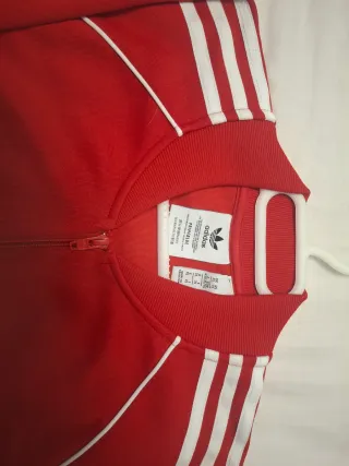 Chaqueta Adidas Original Talla XL Roja
