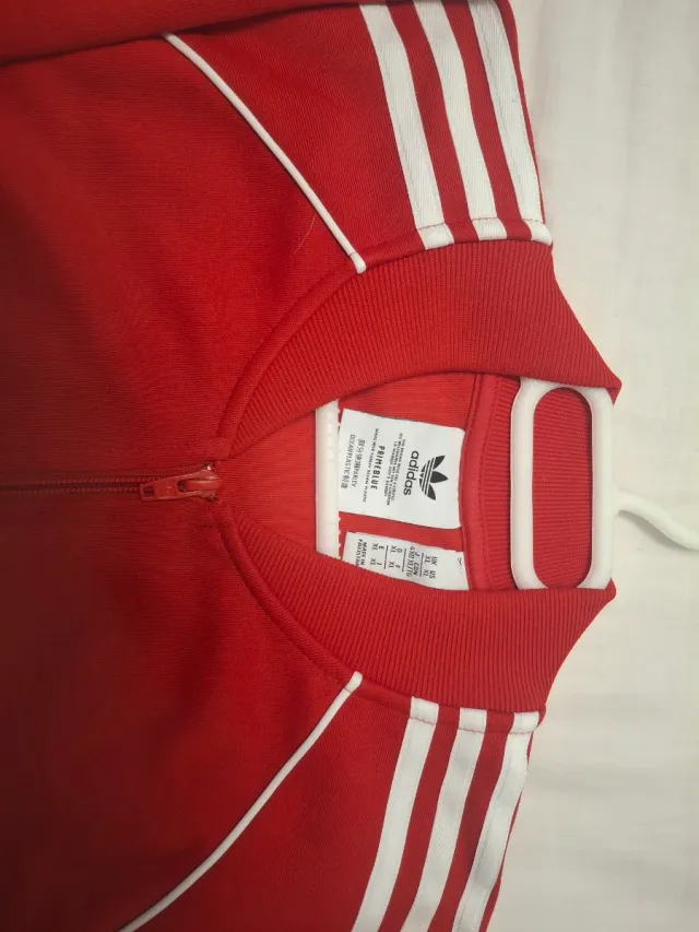 Chaqueta Adidas Original Talla XL Roja