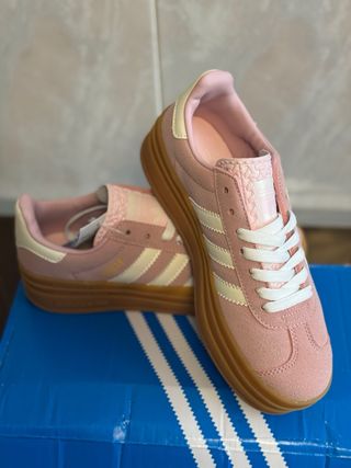 Zapatillas Adidas Gazelle Bold Rosa