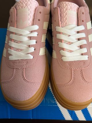 Zapatillas Adidas Gazelle Bold Rosa