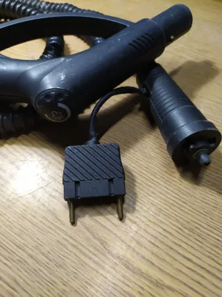 Tubo vapore con impugnatura e connettore