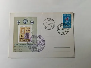 Cartolina Mostra Filatelica Gorizia 1963