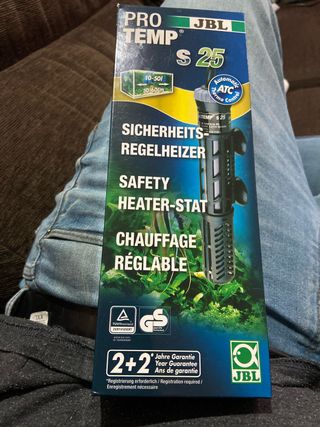 Calentador de agua para acuario