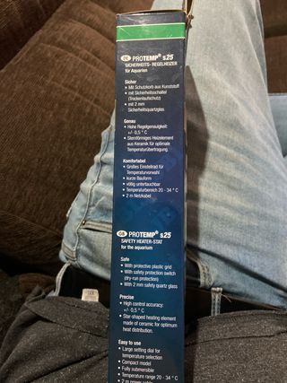 Calentador de agua para acuario