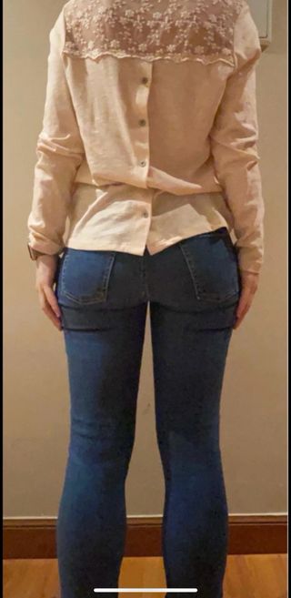 Pantalones vaqueros Brownie con raya lateral