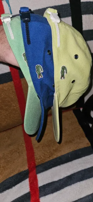 Lote 3 Bonés Lacoste Vintage