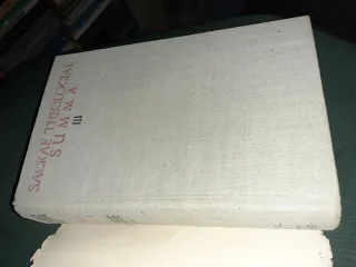 Libro  Sacrae Theologiae Summa,1961 de los Padres