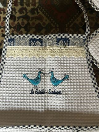 Grembiule cucina e presine