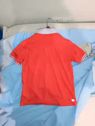 Camiseta Polo Lacoste Deportiva Naranja Talla M