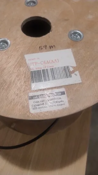 Cable UTP Cat6A  para Exterior
