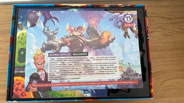 King of Monster Island Juego de Mesa Español