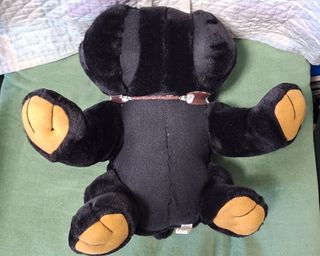 Peluche Bulldog Nero 40 cm