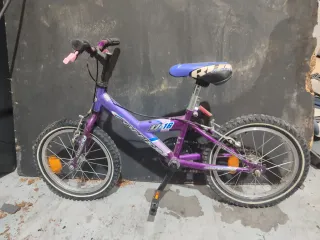 Bicicleta niña morada DJ-16