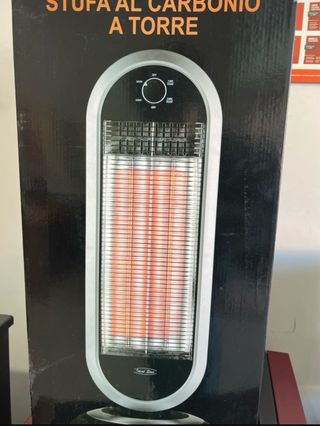 Stufa al carbonio Ideal Star a torre