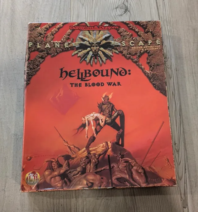 Hellbound Planescape AD&D Deluxe Adventure