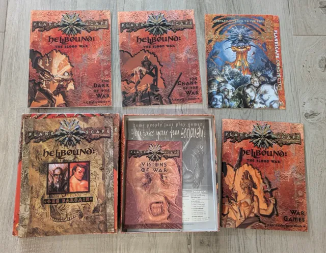 Hellbound Planescape AD&D Deluxe Adventure