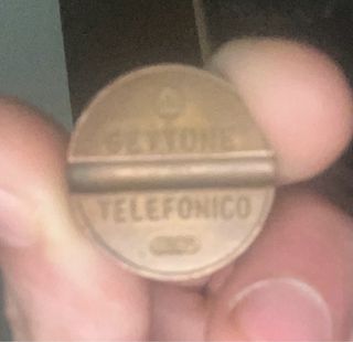 Gettone Telefonico Vintage
