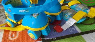 Patines infantiles ajustables a nuevo extrenar