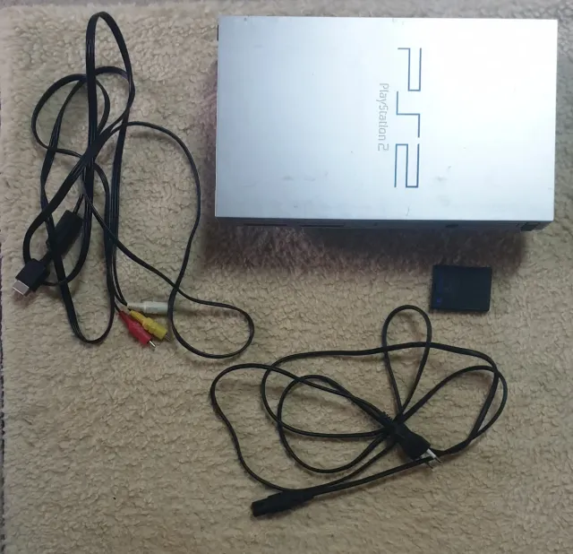 Consola PS2 plata + Mando + Singstar