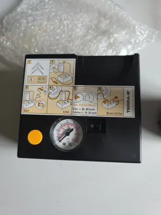 Kit pinchazos Terra-S:Gel + Bomba Original Citroën