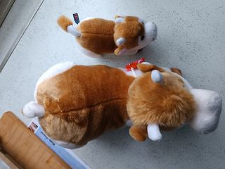 Due peluche Trudi Mucca Betty e vitello