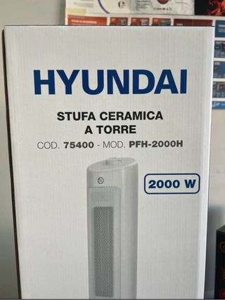 Stufa ceramica Hyundai a torre 2000W