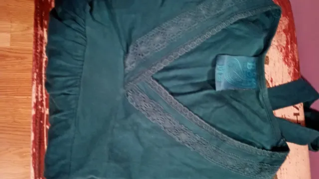 Camiseta mujer verde Breska